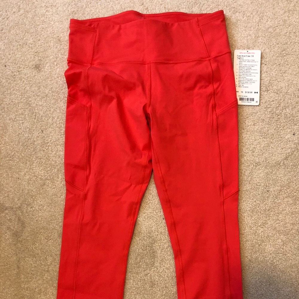 lululemon Fast and Frees - Size 10 New with Tags